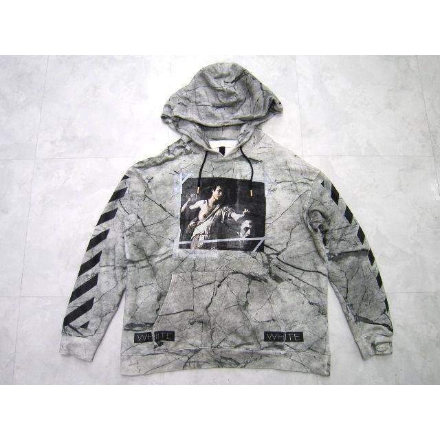 Off white marble hoodie best sale