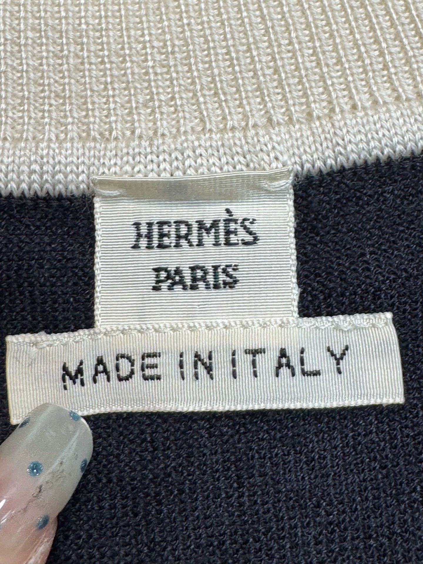 Hermes Hermes Wool Short Sleeve T-Shirt Unworn 36 Size XS / US 0-2 / IT 36-38 - 6 Thumbnail
