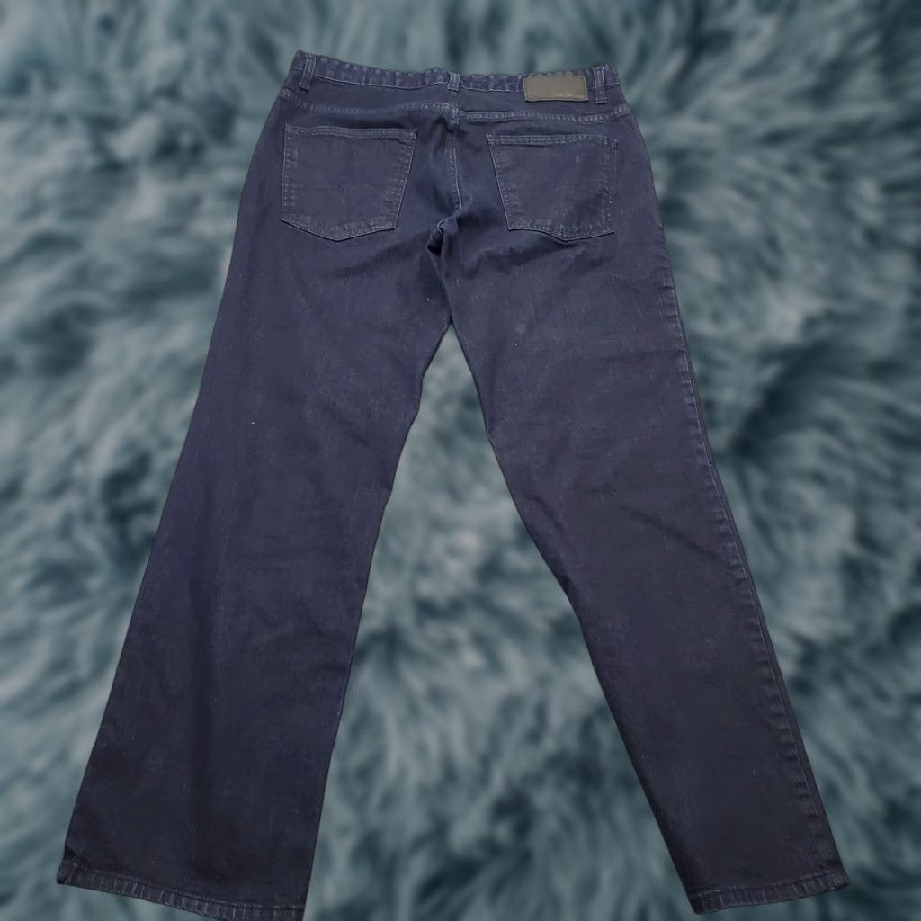 Calvin Klein Calvin Klein Jeans Mens Navy Dark Wash Denim 34x30 Stretch Straight Leg Regular Size Mens Size US 34 / EU 50 - 1 Thumbnail