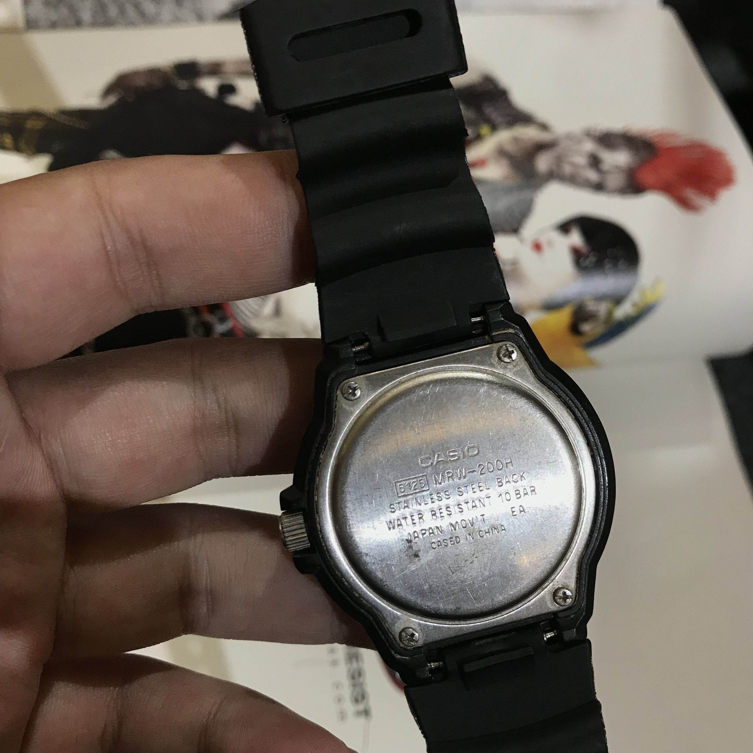 Casio Vintage Casio Military Analog MRW-200H-1EV Casio Size ONE SIZE - 6 Thumbnail