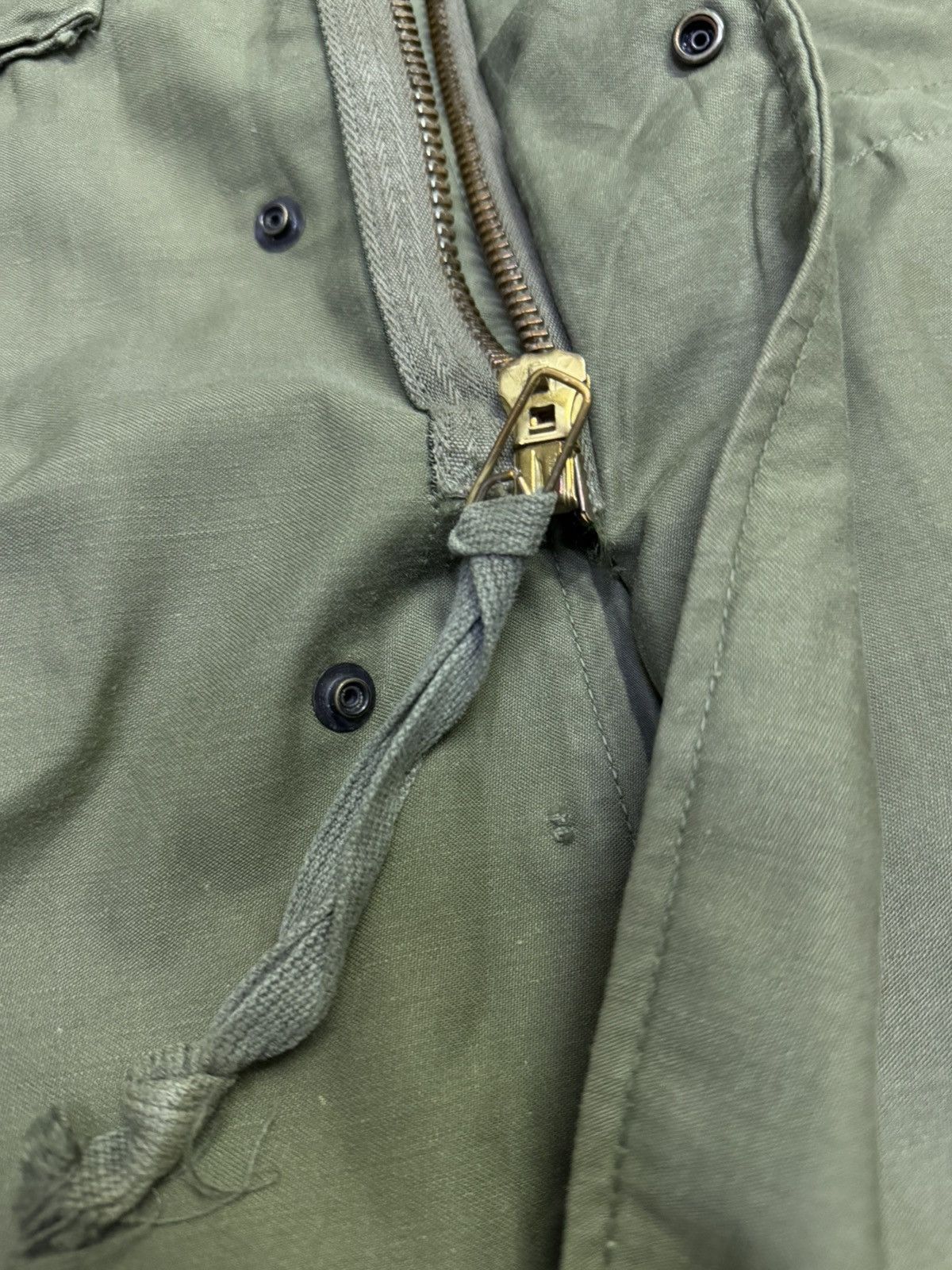 Vintage True Vintage 70s M-65 Field Jacket Olive Green Size US S / EU 44-46 / 1 - 8 Thumbnail
