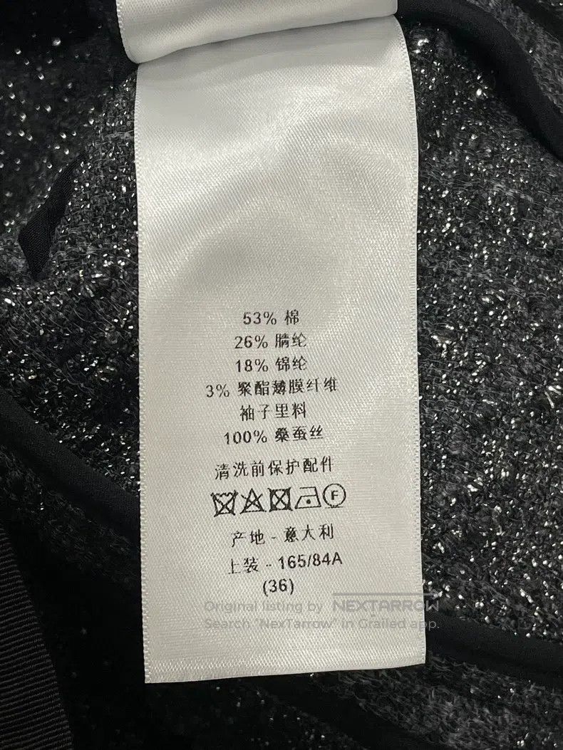 Dior Dior 25 Autumn and Winter New Gray Pearl Button Jacket Size XS / US 0-2 / IT 36-38 - 7 Thumbnail