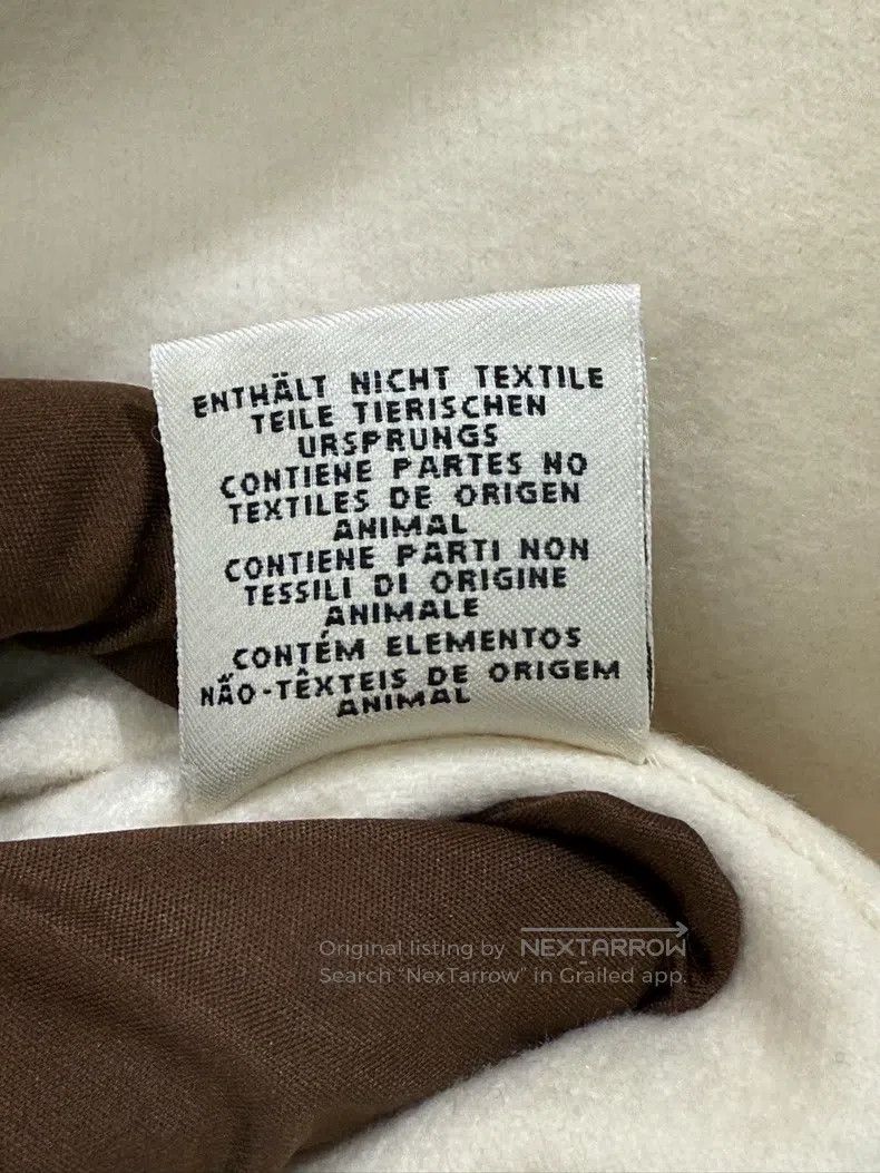 Hermes White Cashmere Coat
