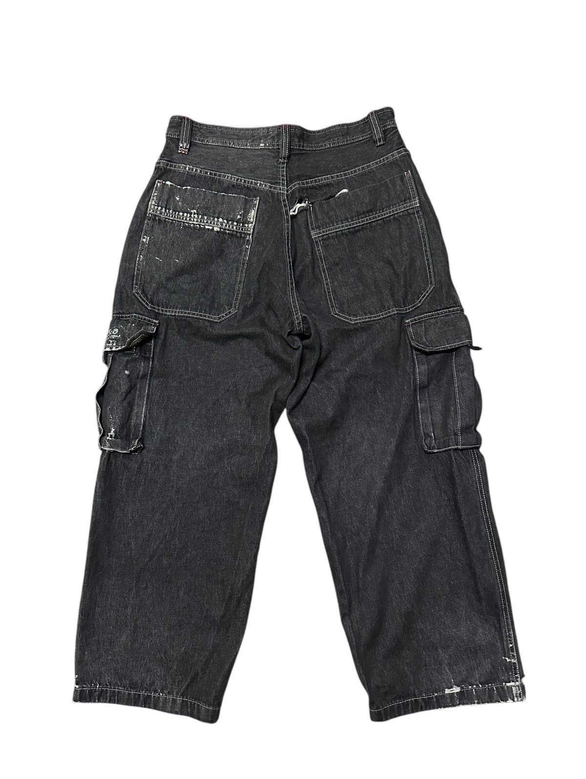 Japanese Brand × Vintage Vintage Piko cargo denim pants Size US 30 / EU 46 - 2 Thumbnail
