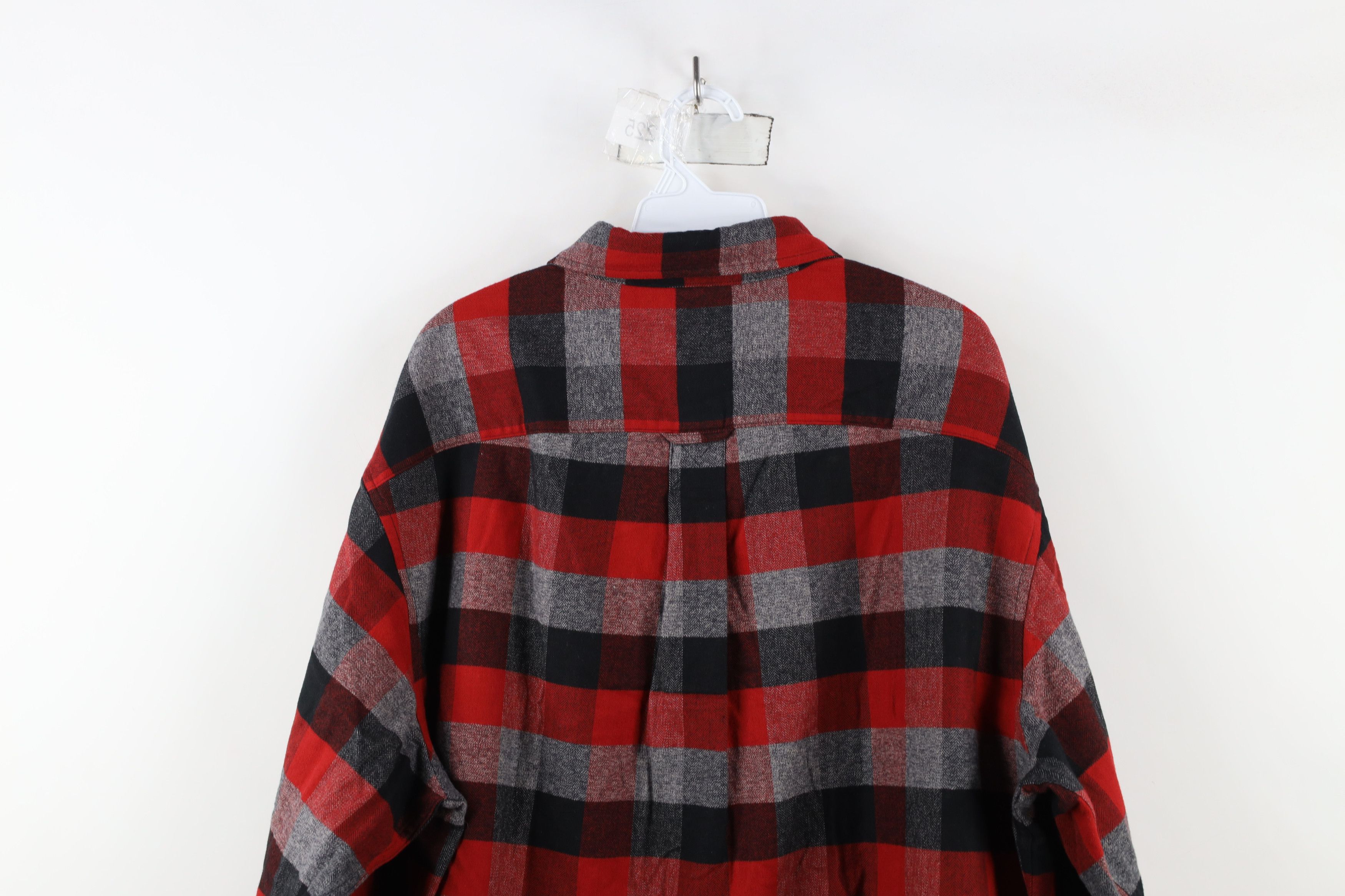Vintage Vintage Y2K Streetwear Collared Button Down Shirt Plaid Size US XL / EU 56 / 4 - 10 Thumbnail