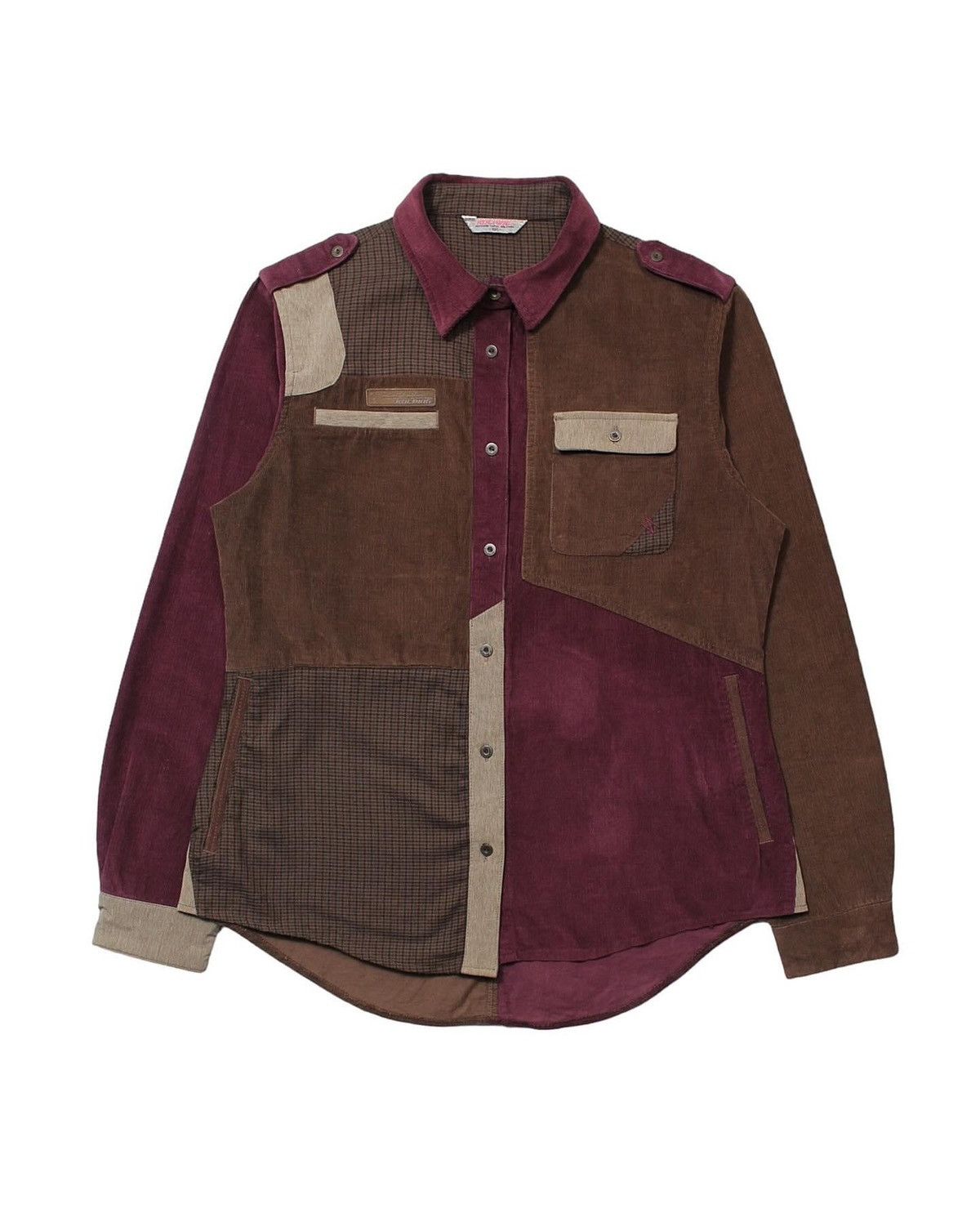 Japanese Brand 2000S KOLPING PATCHWORK CORDUROY SHIRT Size US L / EU 52-54 / 3 - 1 Thumbnail