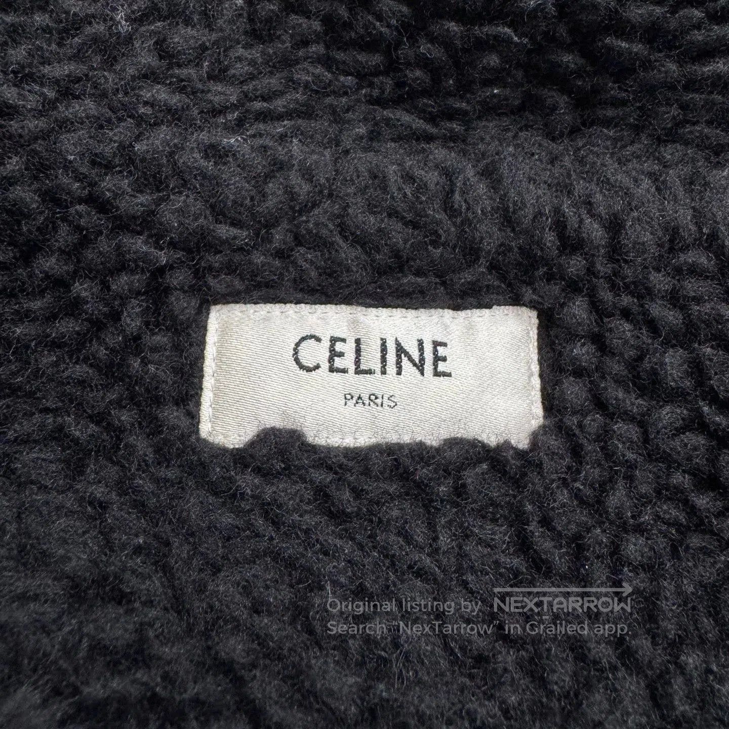 Celine celine embroidered lambswool denim jacket. Size US L / EU 52-54 / 3 - 3 Thumbnail