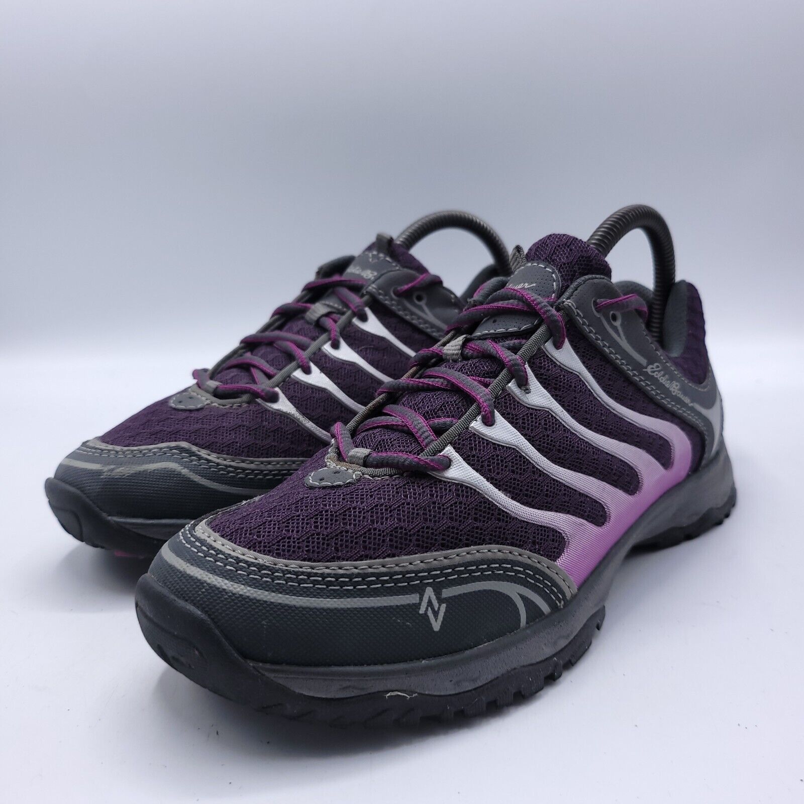 Eddie Bauer Eddie Bauer Athletic Shoe Women Size 8 6031-512 Black Purple Size US 8 / IT 38 - 1 Thumbnail