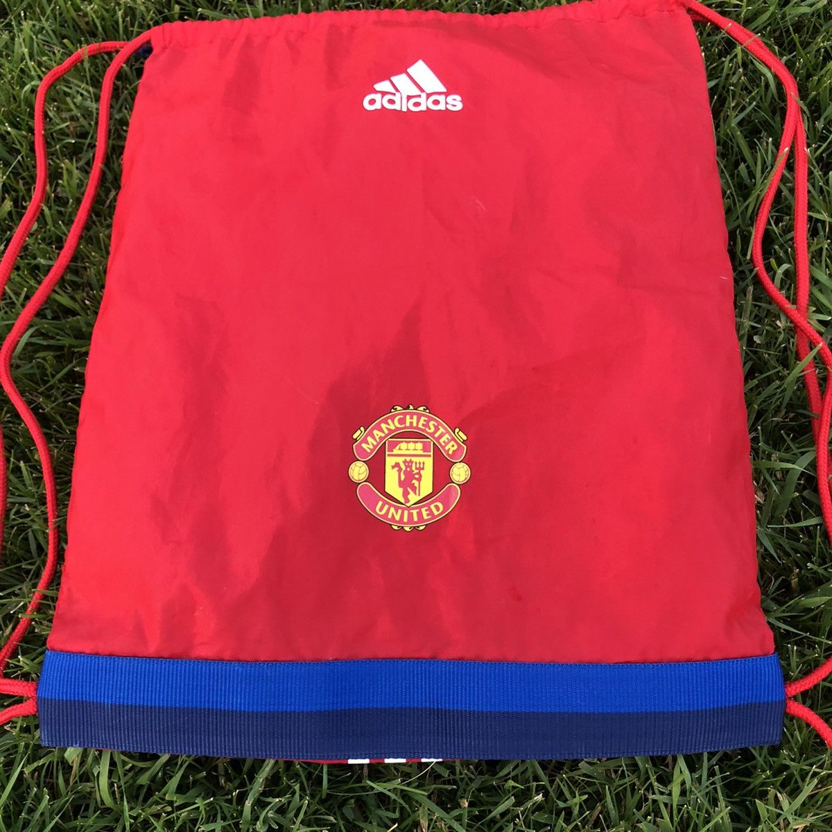 Adidas × Vintage Manchester United Adidas sackpack bag Size ONE SIZE - 2 Thumbnail
