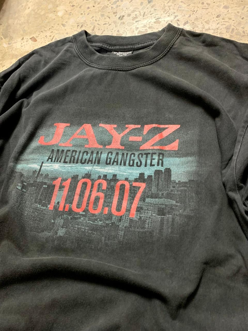 Vintage Jay Z American Gangster Promo Movie Tee Size US XL / EU 56 / 4 - 1 Thumbnail