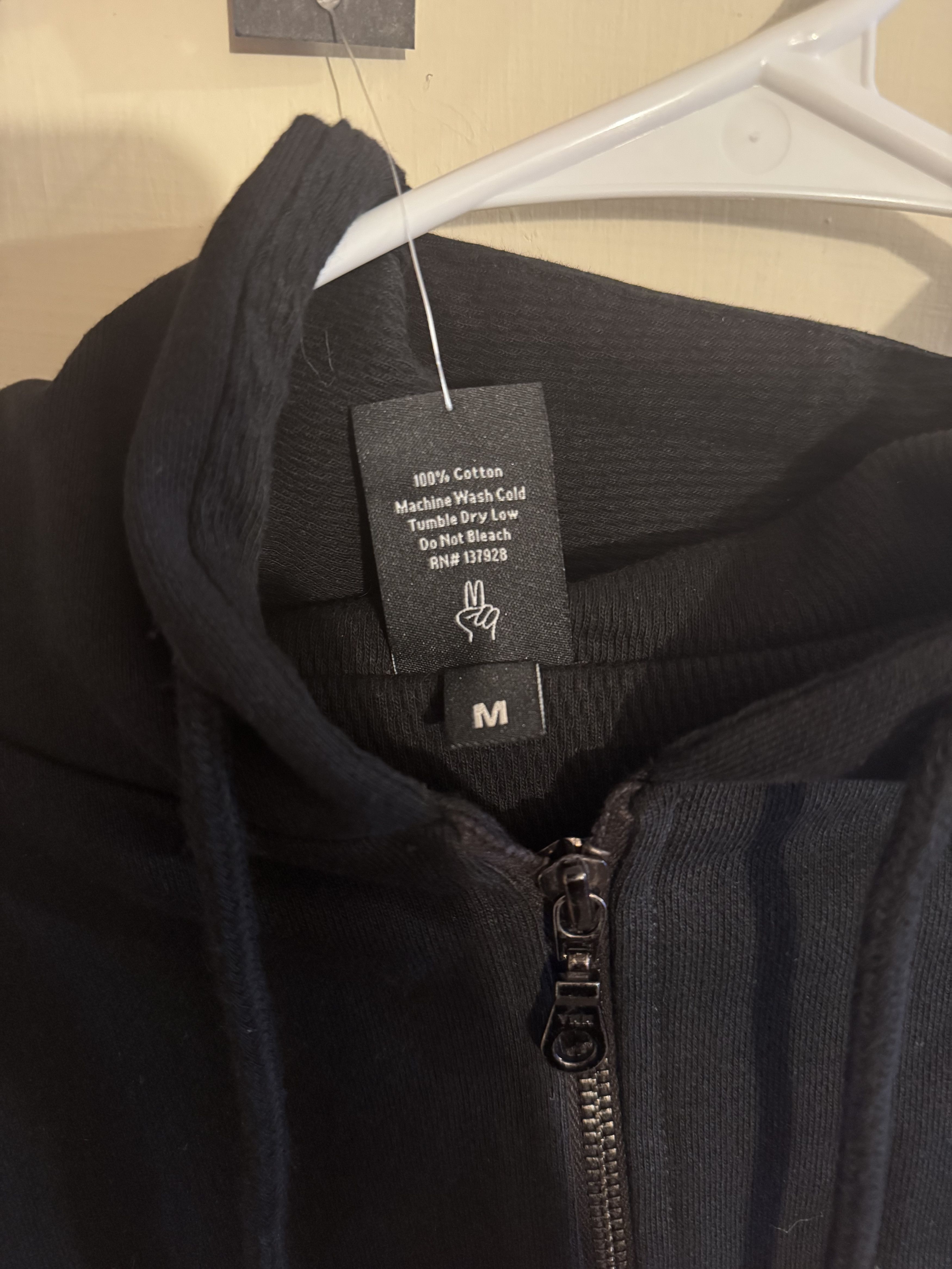 Only NY Heavyweight Thermal Waffle Lined Zip Hoodie Size US M / EU 48-50 / 2 - 2 Thumbnail