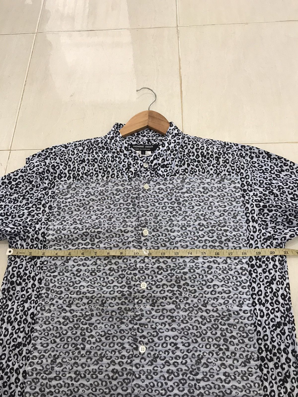 Comme des Garcons × Comme des Garcons Homme Deux Aop Comme Des Garcons Homme Deux Shirt Size US L / EU 52-54 / 3 - 9 Thumbnail
