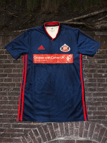 Adidas Adidas Sunderland 2019-2020 Away Fotball Shirt Soccer Jersey Size US S / EU 44-46 / 1 - 1 Thumbnail