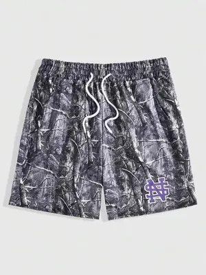 Jean Kobashi x Miori Camo Punk Y2K Drip shorts Size US 34 / EU 50 - 2 Thumbnail