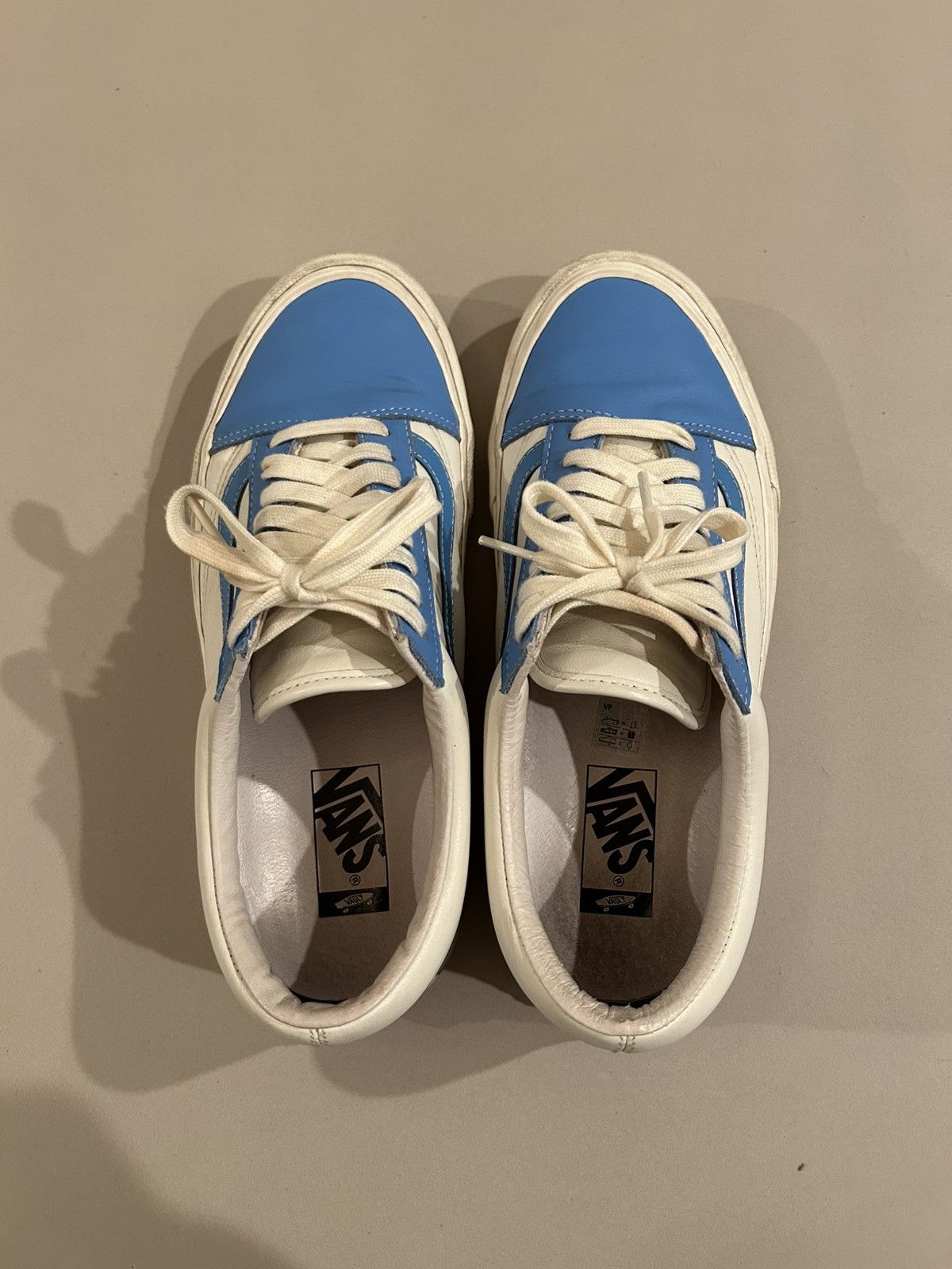 Vans Vans Vault Old Skool Pro ‘Blue and Marshmallow” Size US 9.5 / EU 42-43 - 3 Thumbnail