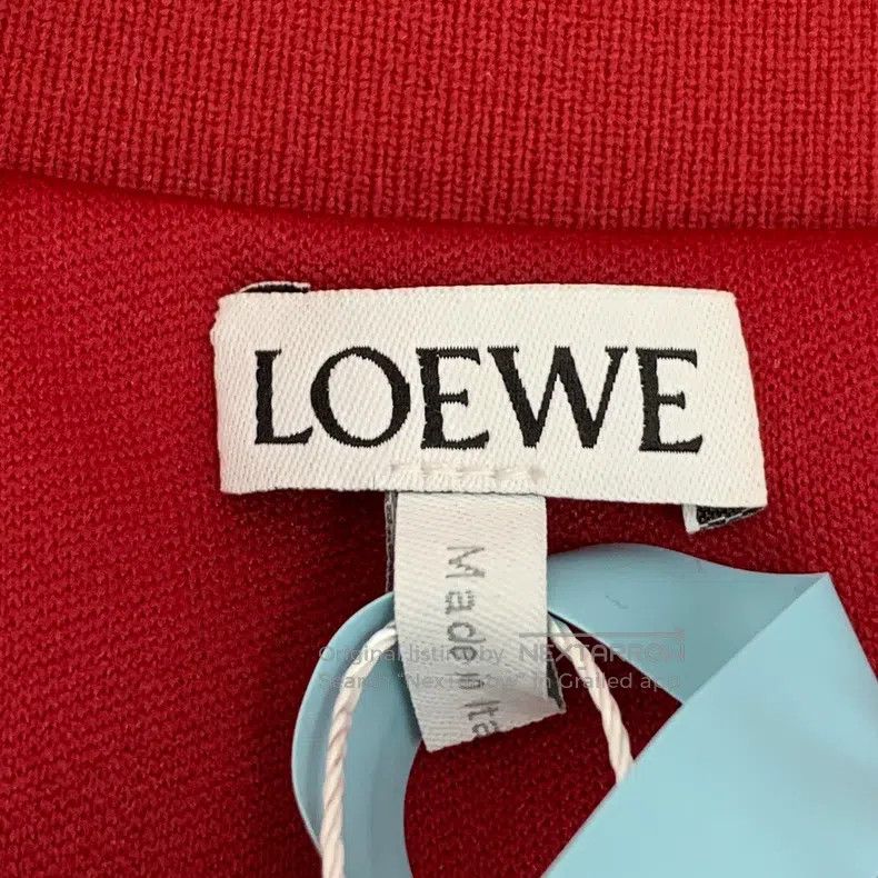 Loewe Loewe Red logo embroidery stand-up collar zippered long-sl Size XS / US 0-2 / IT 36-38 - 6 Thumbnail