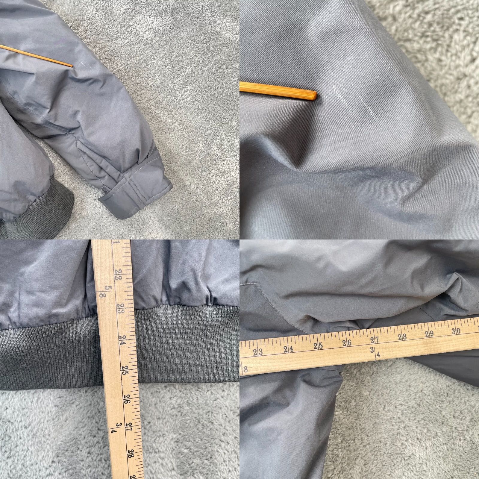 Eddie Bauer VTG Eddie Bauer Jacket Mens L Gray Insulated Coat Goose Down Gore Tex Full Zip Jacket Size US L / EU 52-54 / 3 - 8 Thumbnail