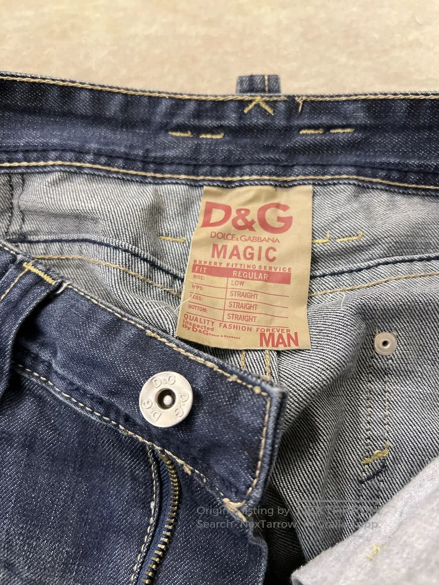 Dolce & Gabbana D&G Low Waist Denim Jeans. Size US 39 - 6 Thumbnail