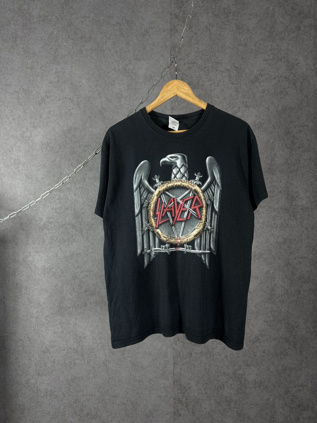 Band Tees Slayer rock band tee Size US L / EU 52-54 / 3 - 1 Thumbnail
