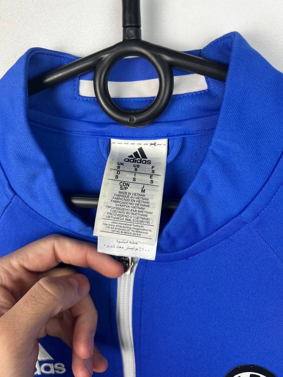 Vintage Juventus Adidas Football zip Sweatshirt size S Size US S / EU 44-46 / 1 - 6 Thumbnail
