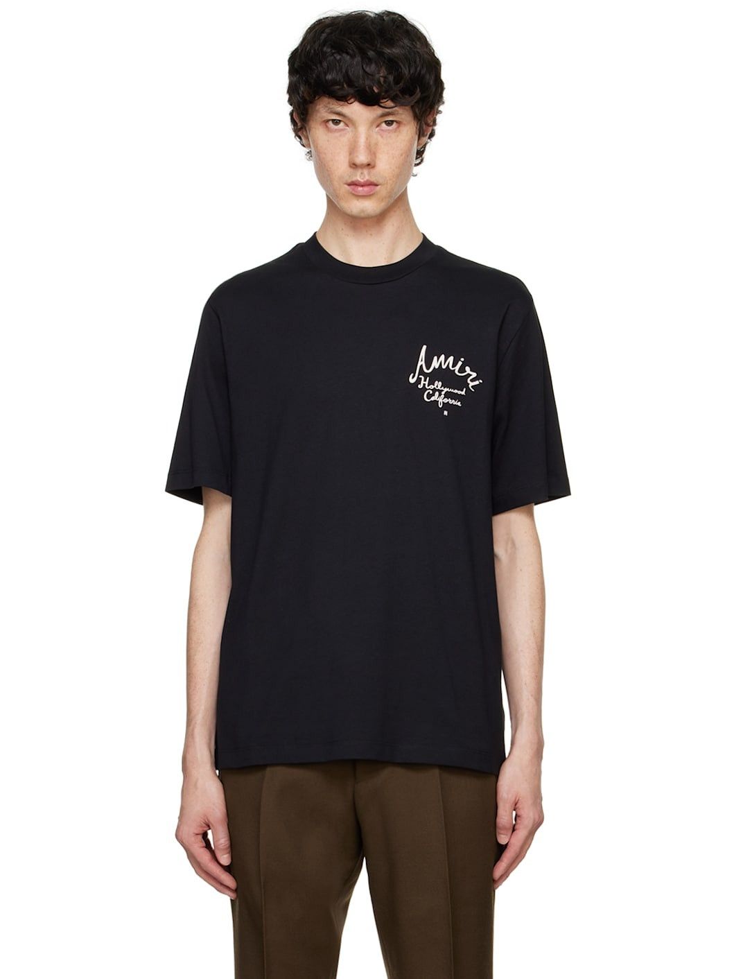 Amiri o1orln1025 Hollywood T-Shirt in Black Size US S / EU 44-46 / 1 - 1 Thumbnail