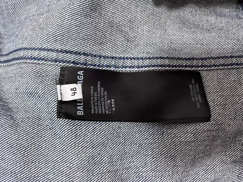 Balenciaga Balenciaga Classic style denim jacket Size US M / EU 48-50 / 2 - 3 Thumbnail