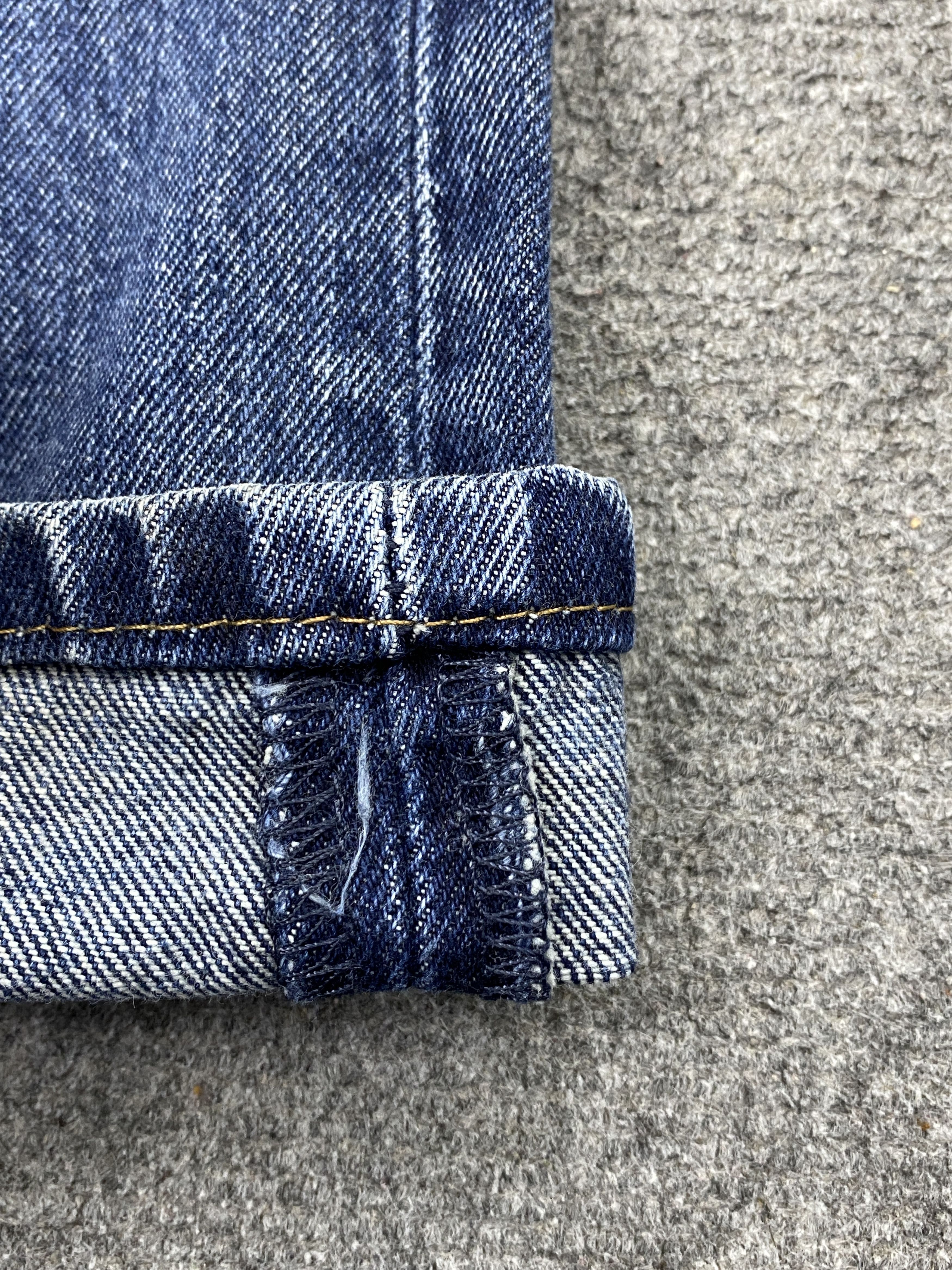 Levi's × Vintage Vintage Levi's 517 Flare Bootcut Distressed Denim Jeans Size US 33 - 9 Thumbnail