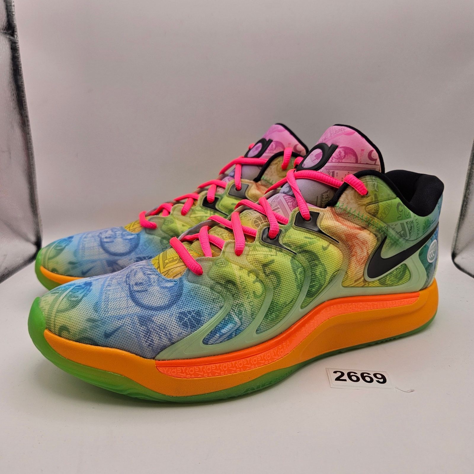 Nike NIKE X KD 17 MEN'S 13 EASY MONEY ALL STAR BASKETBALL SHOES Size US 13 / EU 46 - 1 Thumbnail