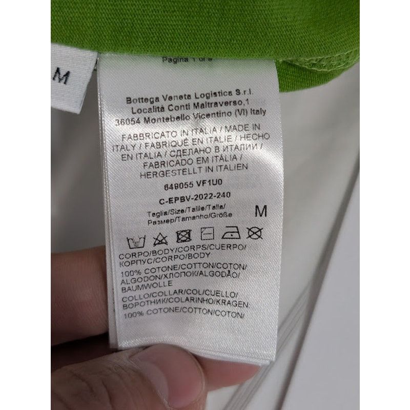 Bottega Veneta o1rshd1 T-Shirt in Green Size US M / EU 48-50 / 2 - 13 Thumbnail
