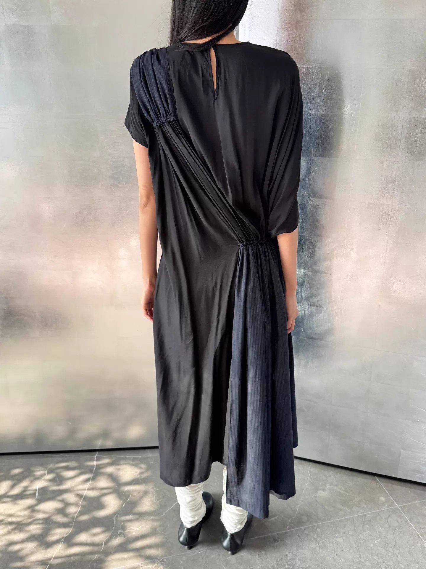 Junya Watanabe Junya Watanabe AD2021 Stretch Pleated Vol Dress Size S Size S / US 4 / IT 40 - 4 Thumbnail
