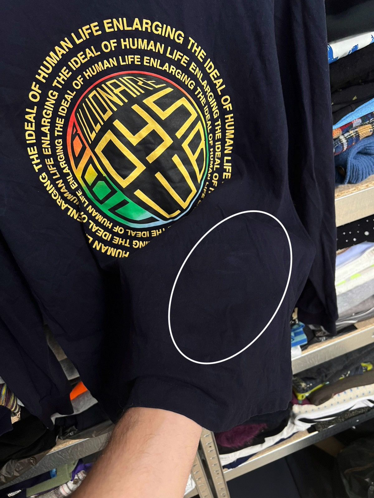 Billionaire Boys Club Billionaire Boys Club Long Sleeve Shirt Logo Size S BBC Size US S / EU 44-46 / 1 - 7 Thumbnail