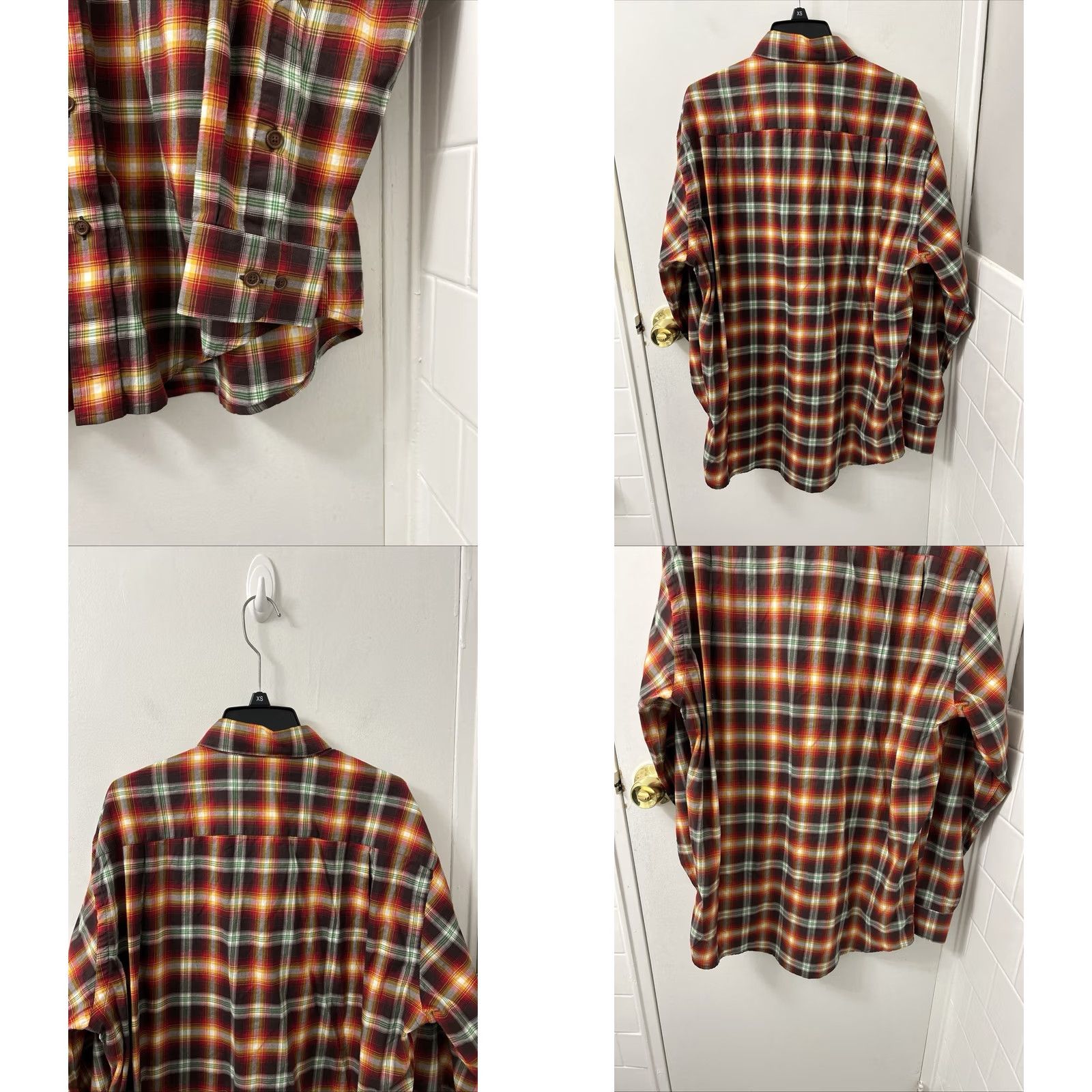 Orvis Orvis Shirt Mens Medium Red Game Bird Plaid Button Down Pockets Long Sleeve Size US M / EU 48-50 / 2 - 8 Thumbnail