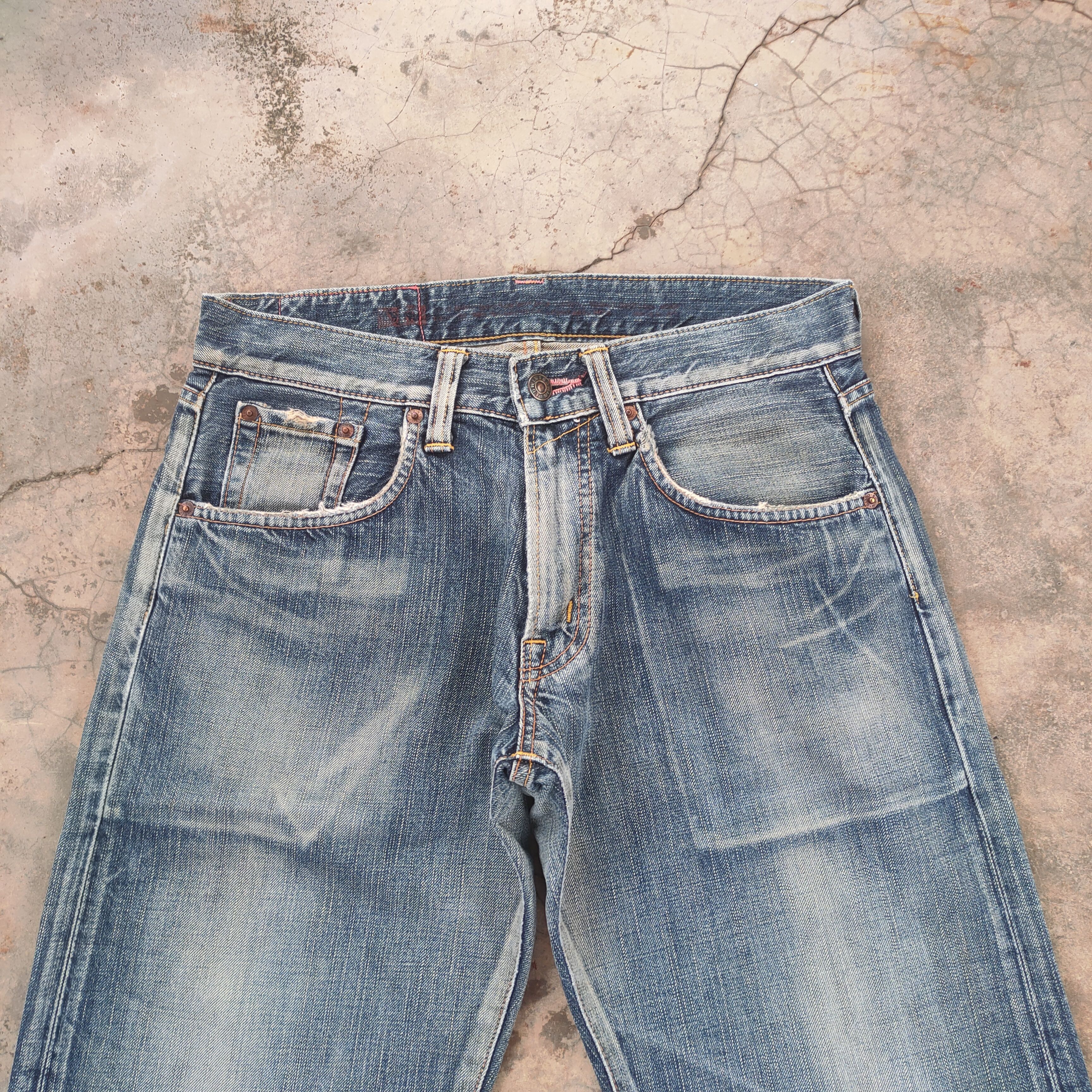 Edwin Edwin 404 vintage distressed jeans denim pants Size US 30 / EU 46 - 3 Thumbnail
