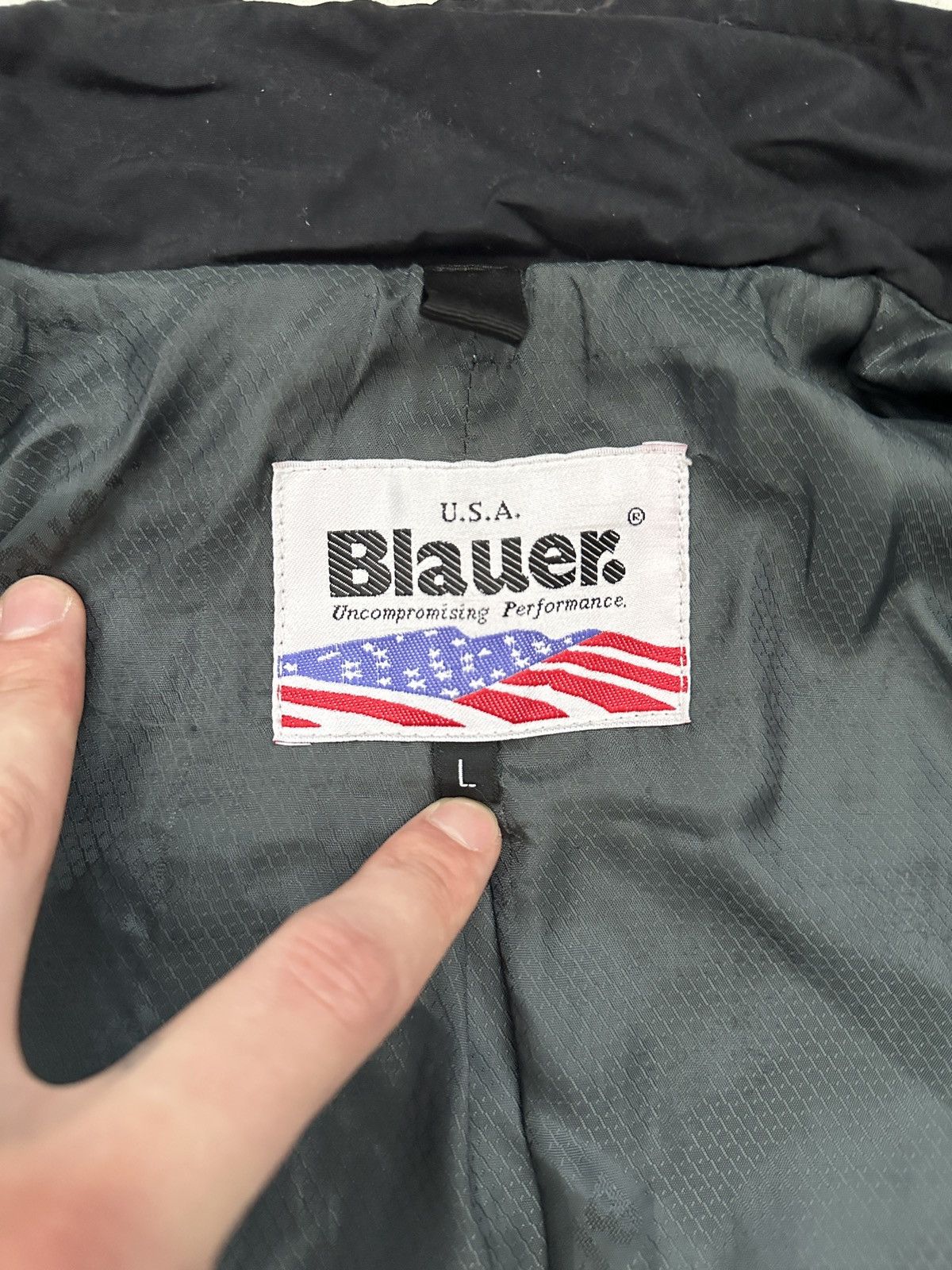 Other Blauer USA Military field nylon jacket reflective collar Y2K Size US M / EU 48-50 / 2 - 10 Thumbnail