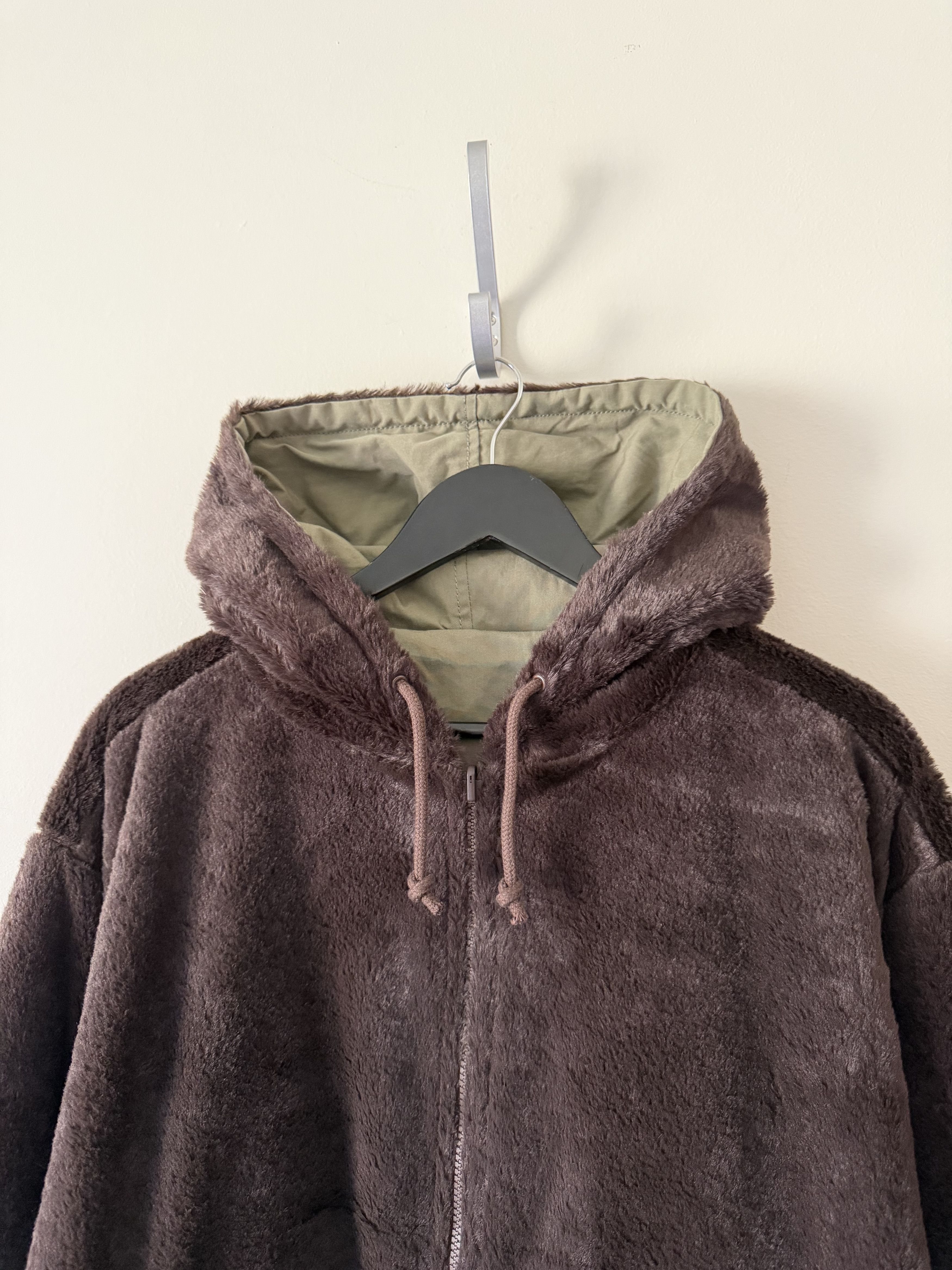 Stussy Stussy Reversible Hooded Jacket in Brown Green Size US XL / EU 56 / 4 - 2 Thumbnail