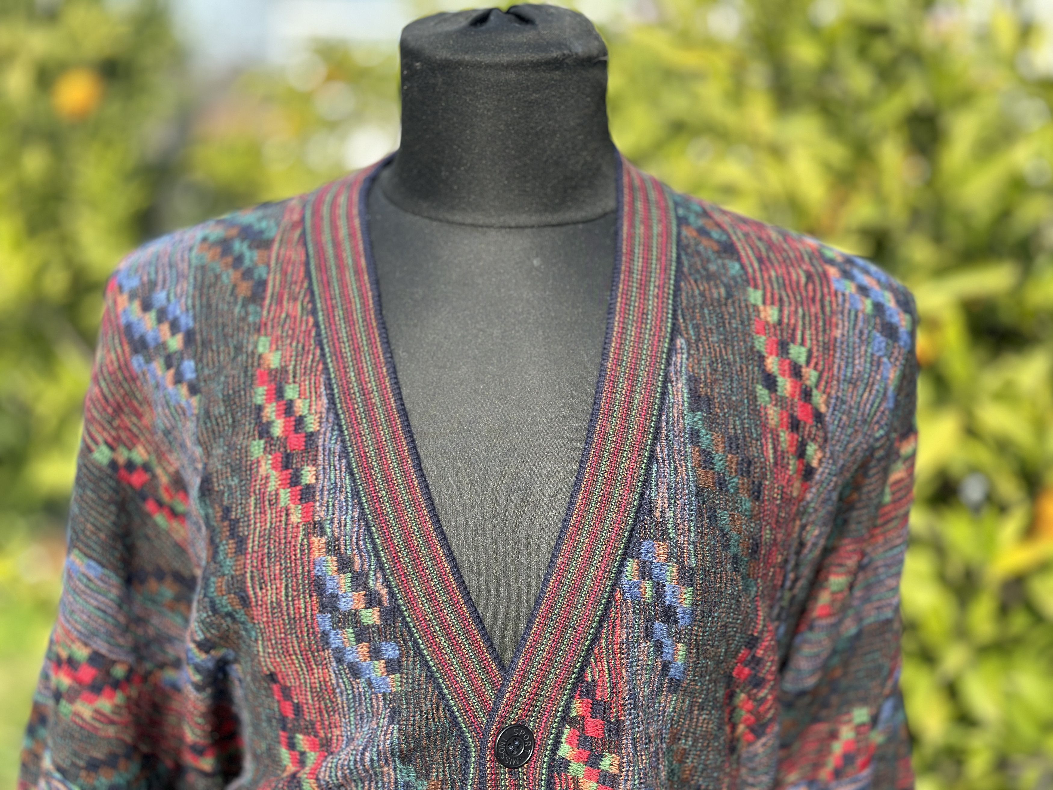 Missoni Missoni Sport Oversized Knit Cardigan Archive Size 58 2XL Size US XXL / EU 58 / 5 - 7 Thumbnail