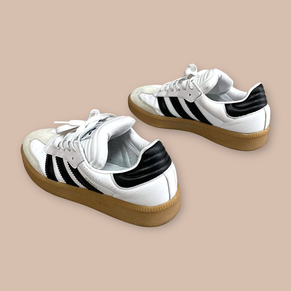 Adidas Adidas Samba XLG 'White Black Gum' Size US 9.5 / EU 42-43 - 3 Thumbnail