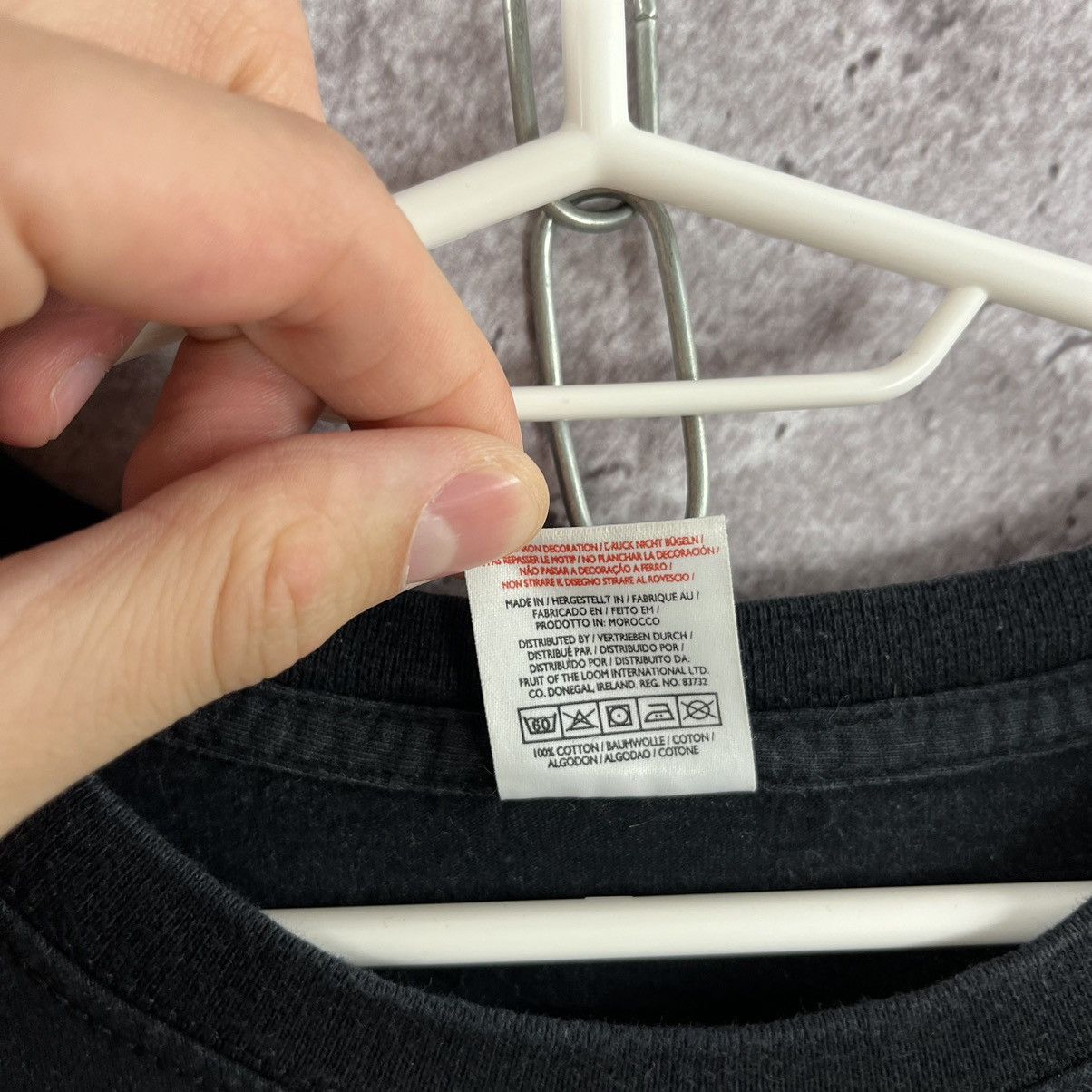 Fruit Of The Loom Crazy Humor Tee Big Logo “Problem Bla Bla Bla - Solved” Sz L Size US L / EU 52-54 / 3 - 7 Thumbnail