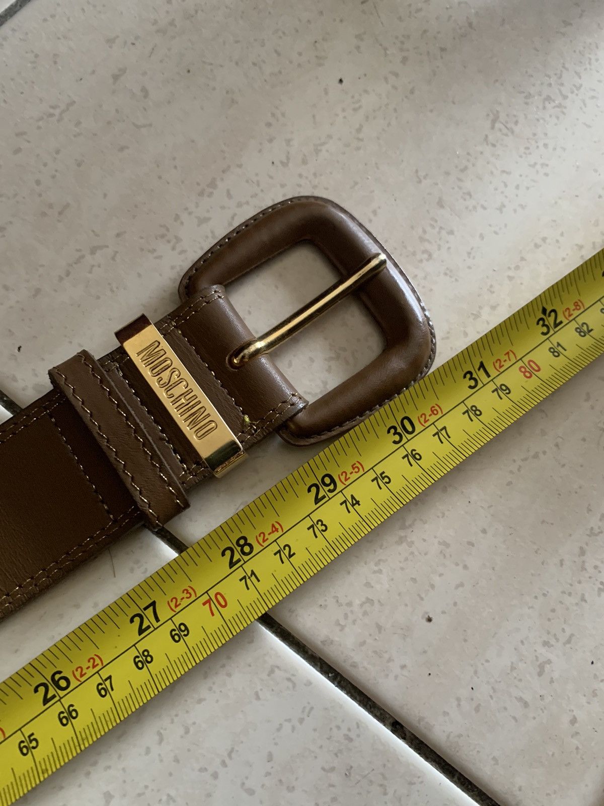Moschino Moschino leather belt Size ONE SIZE - 7 Thumbnail
