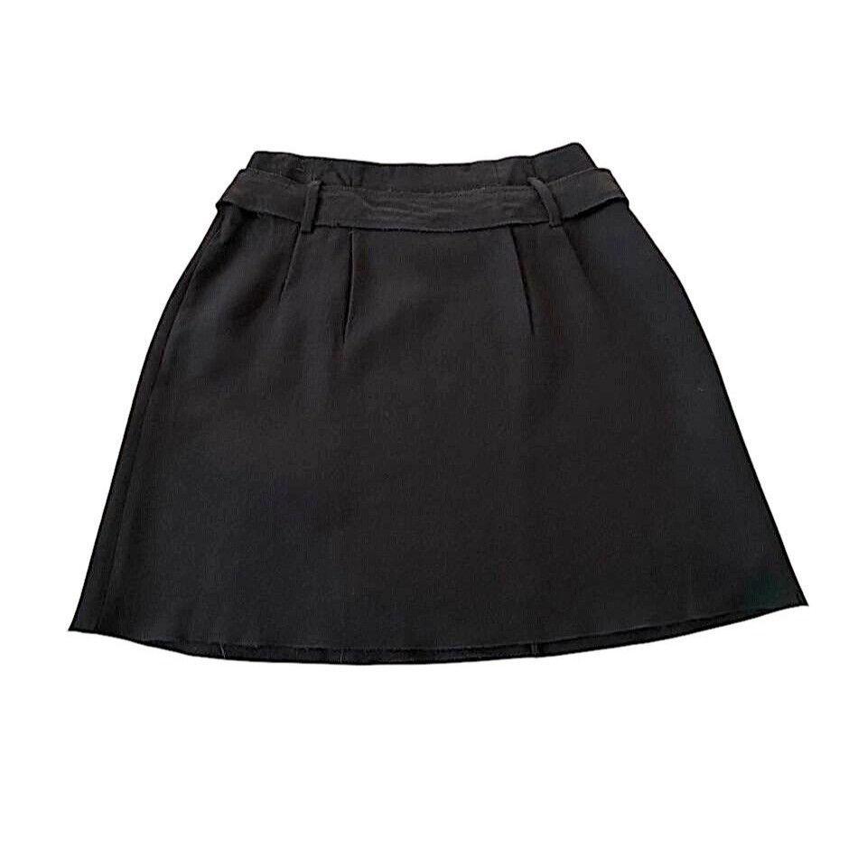 Prada Archival Prada FW2006 Black Wool Wrap Skirt IT46 Italy Size 32" / US 10 / IT 46 - 7 Thumbnail