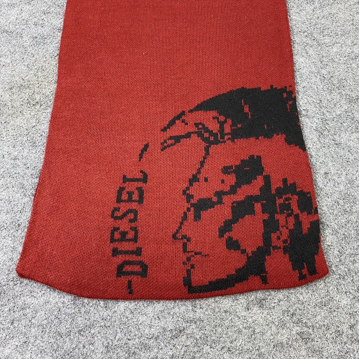 Diesel Diesel Big Logo Muffler / Scarf / Neckwear - T1286 Size ONE SIZE - 5 Thumbnail