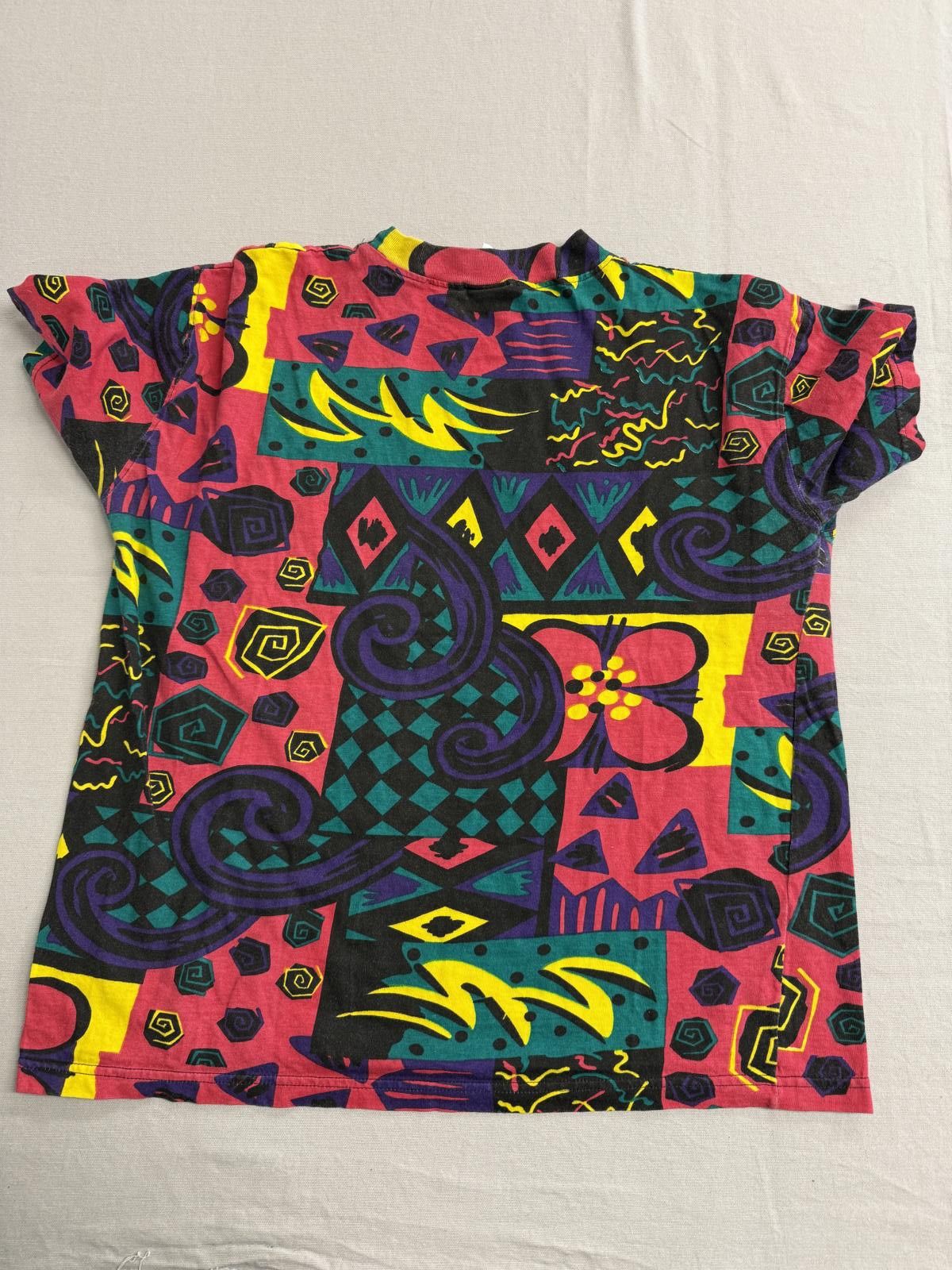 Other 80s Surf AOP T-shirt Wild Neon Print Surfing Gitano - S Size US S / EU 44-46 / 1 - 2 Thumbnail