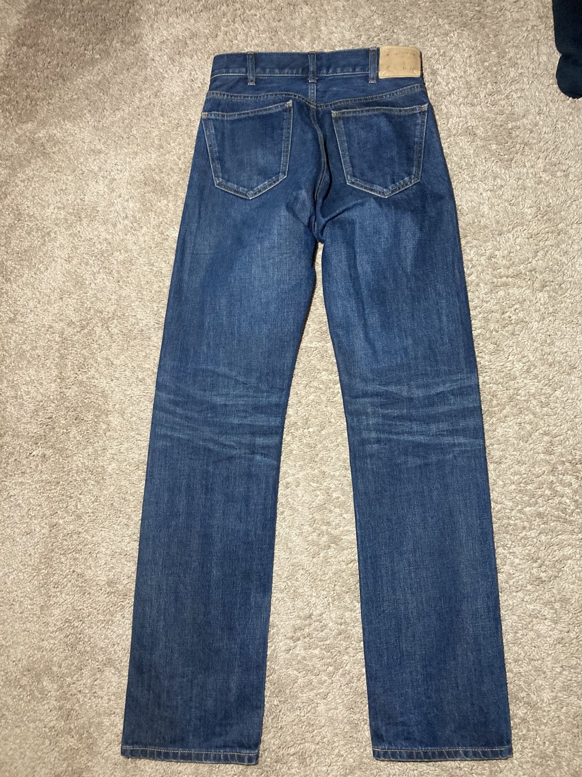 Celine AW24 Celine Indigo Dark Wash Straight Leg Kurt Jeans Hedi Size US 26 / EU 42 - 11 Thumbnail