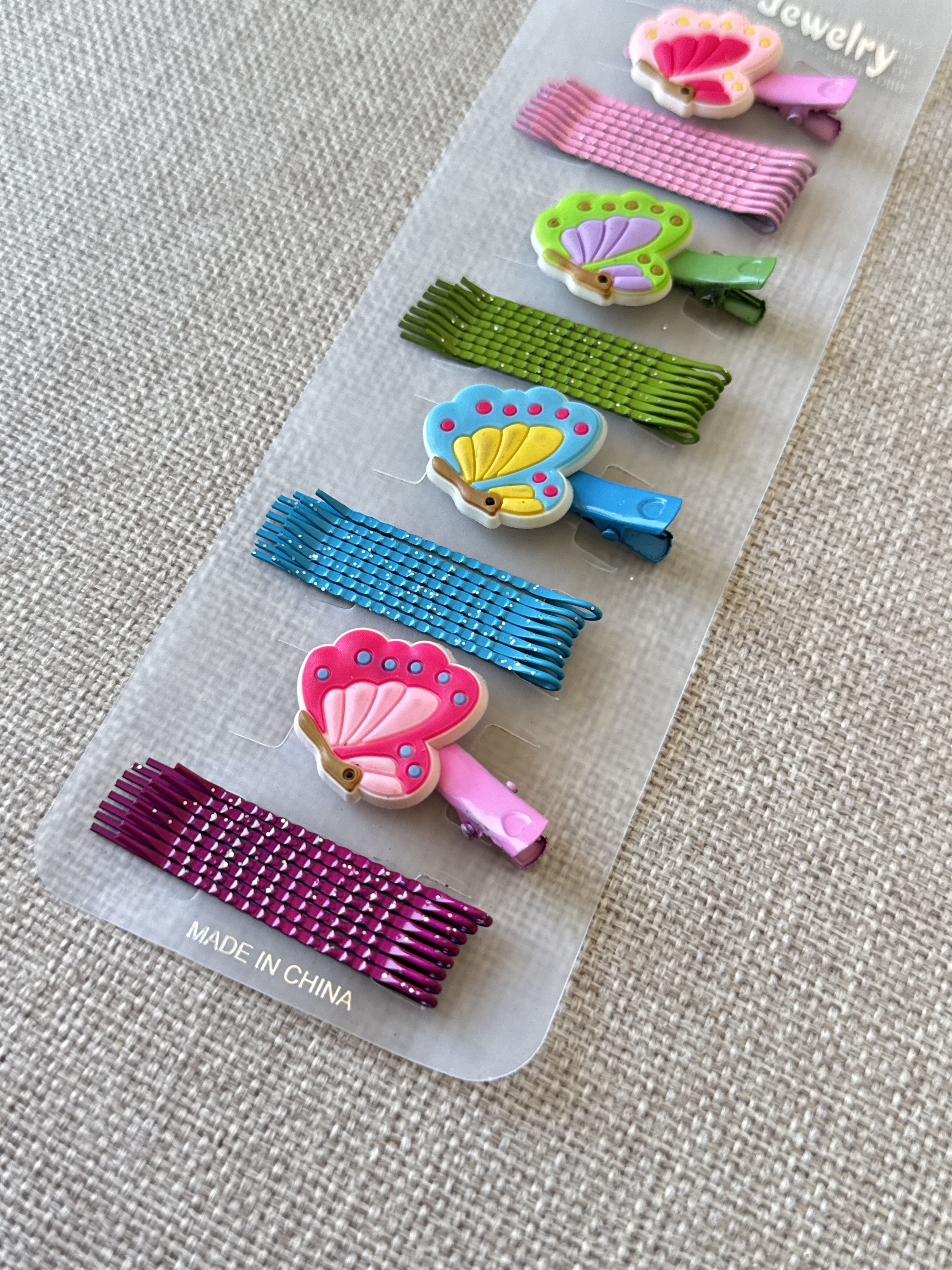 Other Colorful Y2K Butterfly Hair Clip Bundle Size ONE SIZE - 4 Thumbnail
