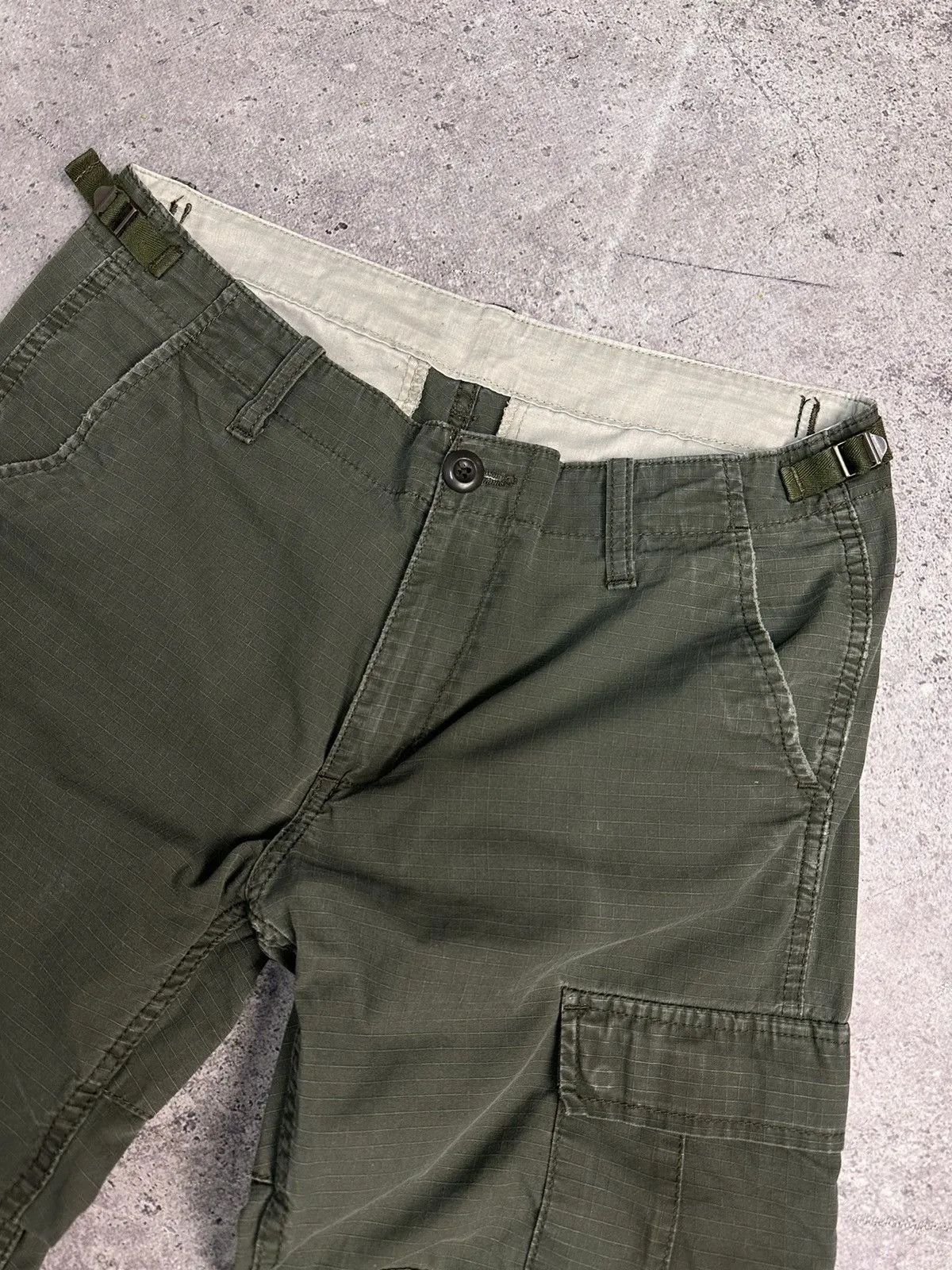 Carhartt 👉 Vintage Carhartt Baggy Cargo Pants Double Knee USA Size US 31 - 6 Thumbnail