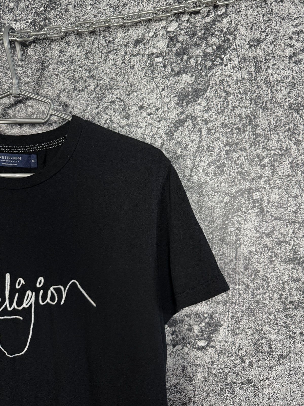 True Religion Men’s Religion T-Shirt Floral Skull Logo Streetwear Size M Size US M / EU 48-50 / 2 - 2 Thumbnail