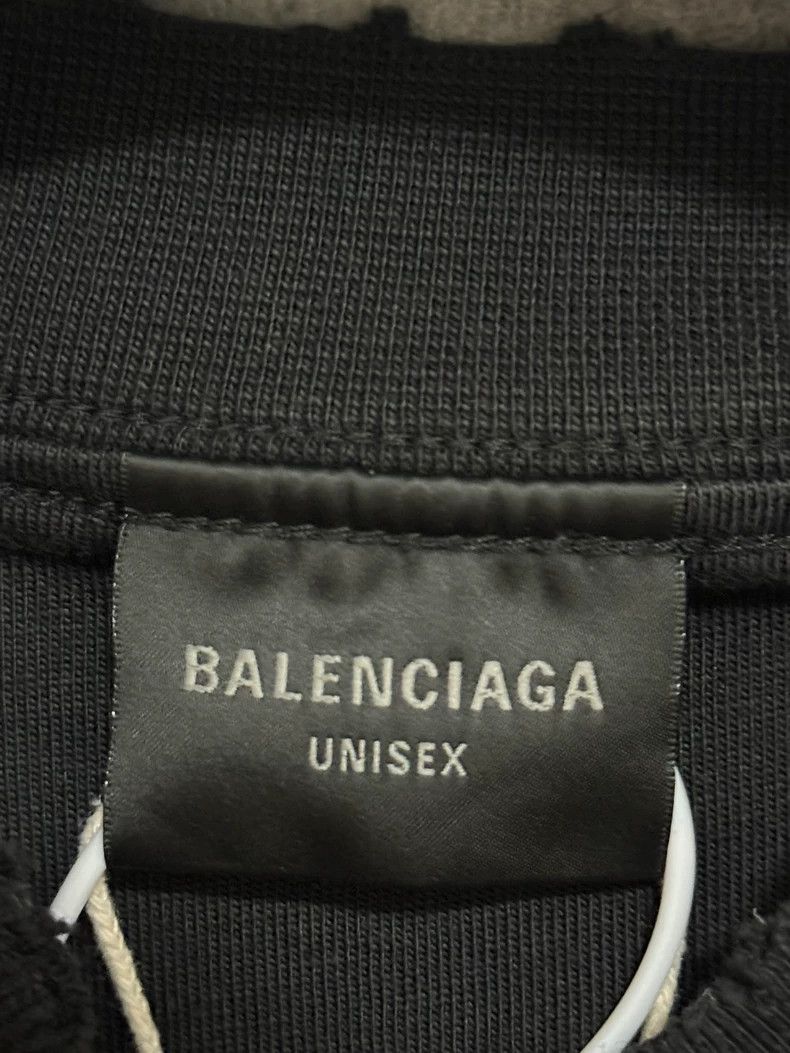 Balenciaga Balenciaga Black Ai Generated Destruction short sleeve log Size US M / EU 48-50 / 2 - 3 Thumbnail