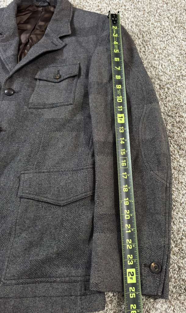 Massimo Dutti 🔥 MASSIMO DUTTI GRAY SPORT COAT/BLAZER SIZE 40🔥 Size 40R - 14 Thumbnail