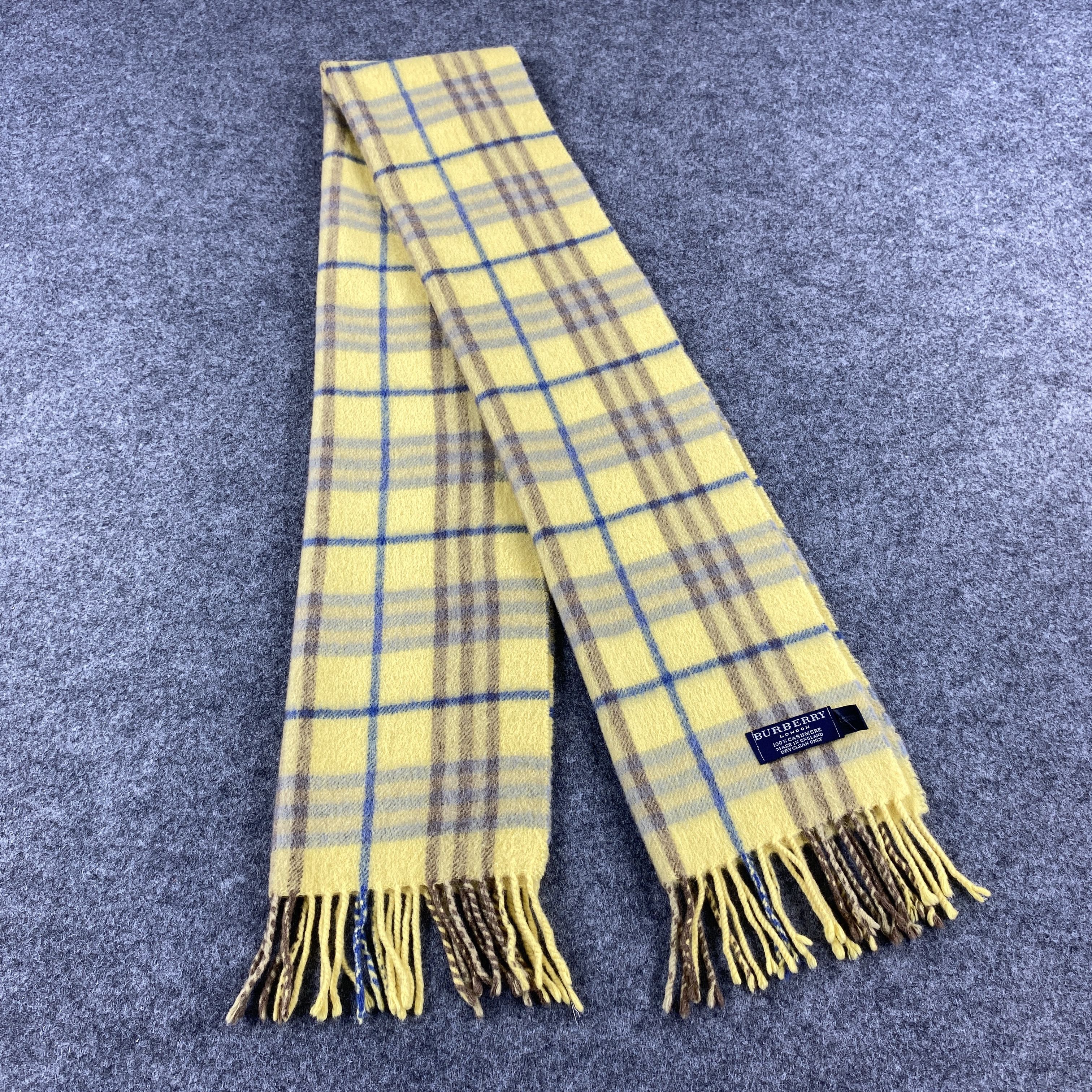 Burberry × Vintage GF10381 Burberry Scarf Neck Wear Muffler Nova Check Size ONE SIZE - 1 Thumbnail
