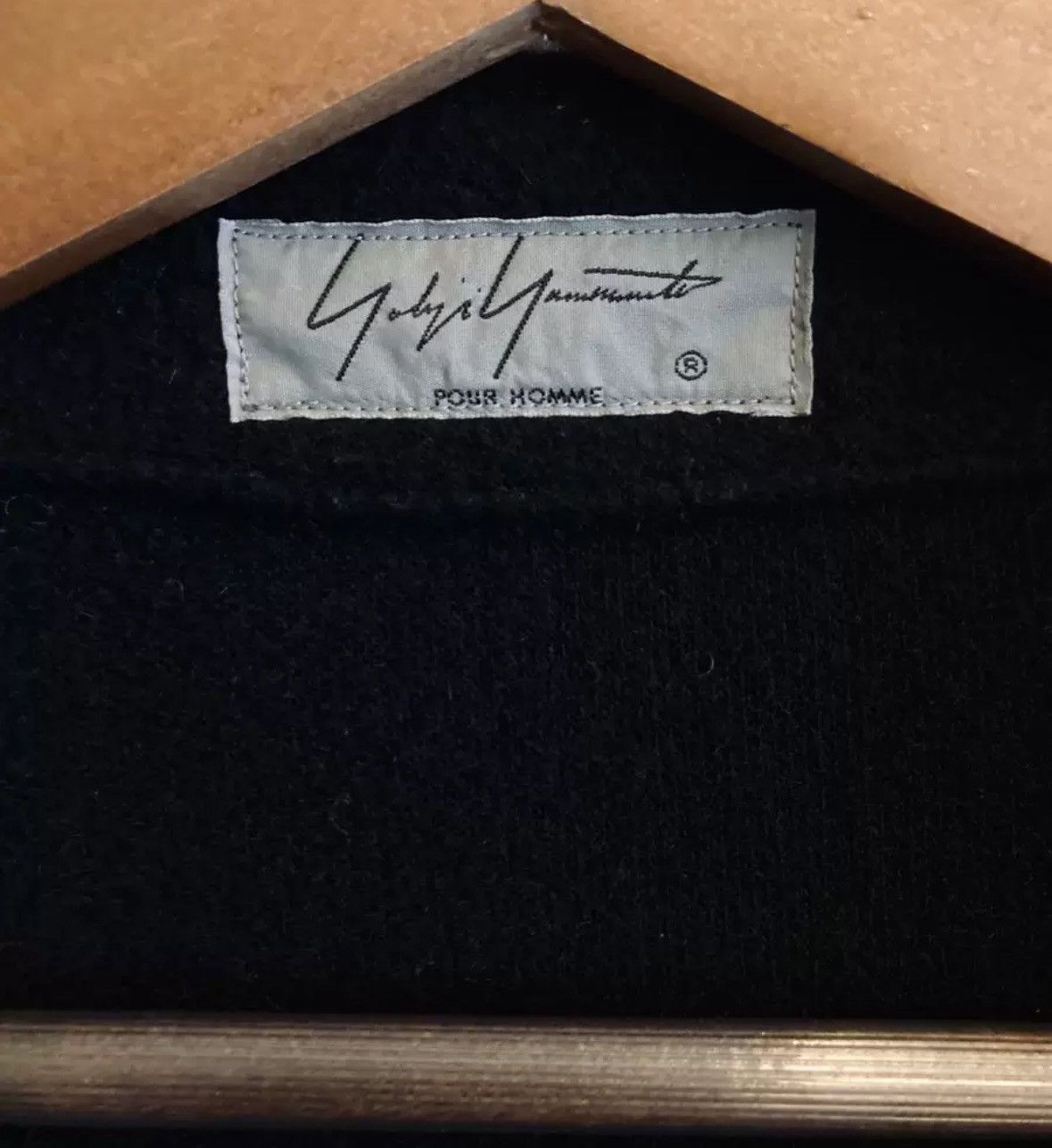 Yohji Yamamoto Yohji Yamamoto pour homme 19AW button woolen coat Size US L / EU 52-54 / 3 - 6 Thumbnail